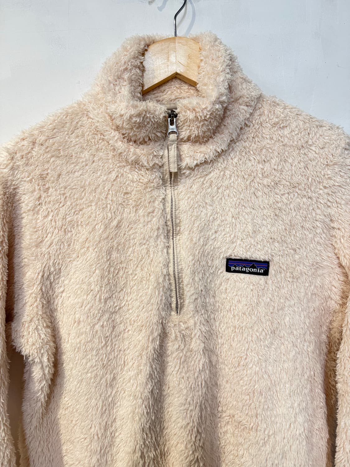파타고니아 아이보리 플리스 집업 상품이미지2