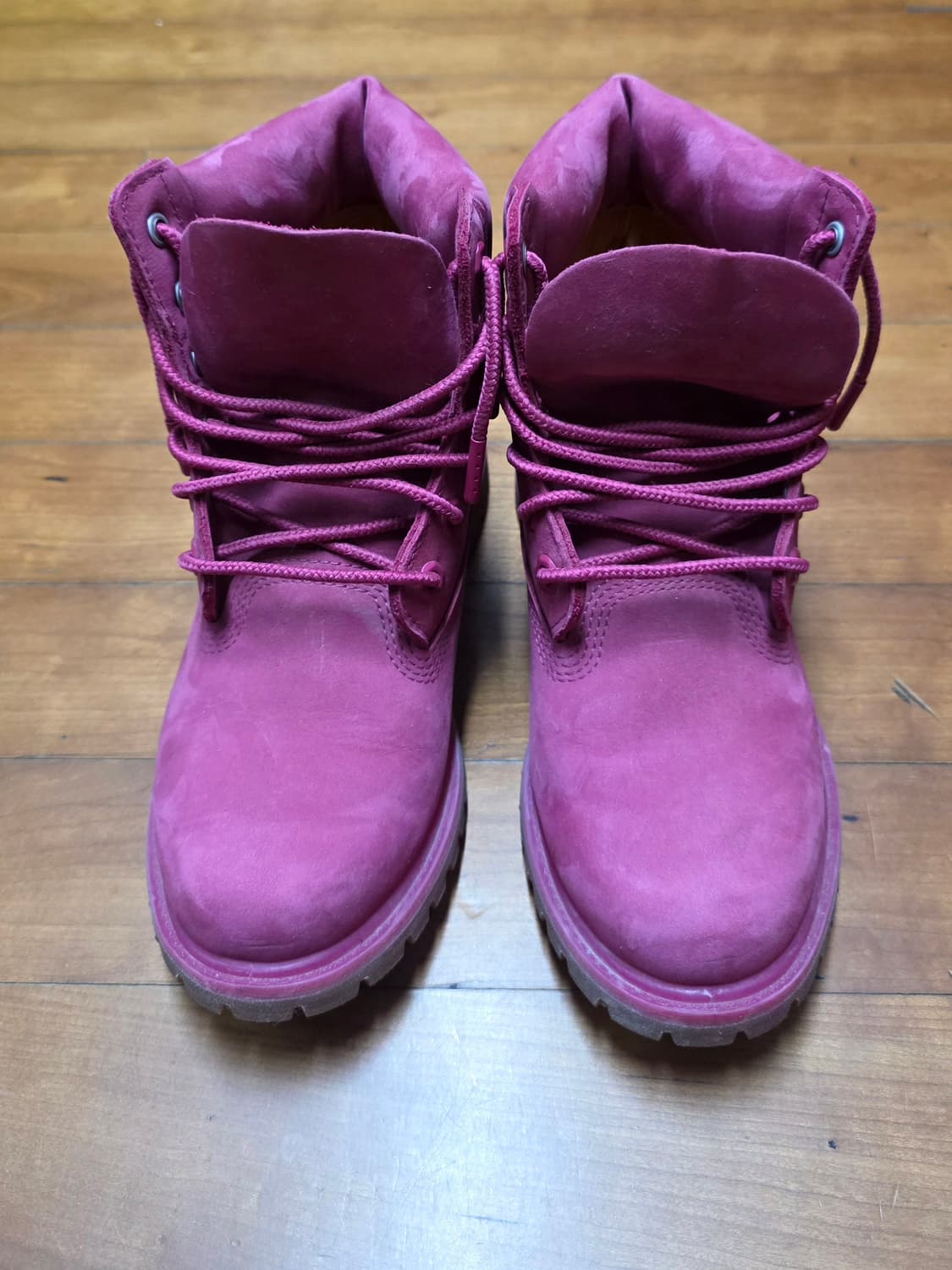 팀버랜드 50주년 한정판 여성 핑크부츠(235) 상품이미지1