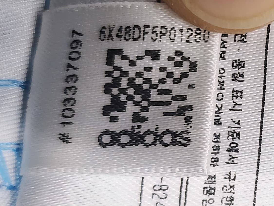 아디다스 블루 체크 웨이크/스윔팬츠 105 (36-38사이즈) 상품이미지4