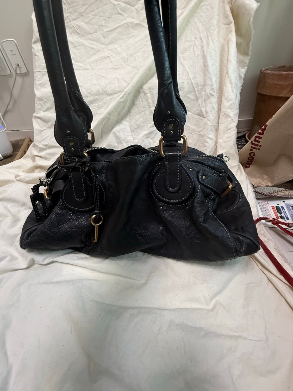 패딩턴 가방 스칸디 가방 블랙 정품 a+ 상품이미지3