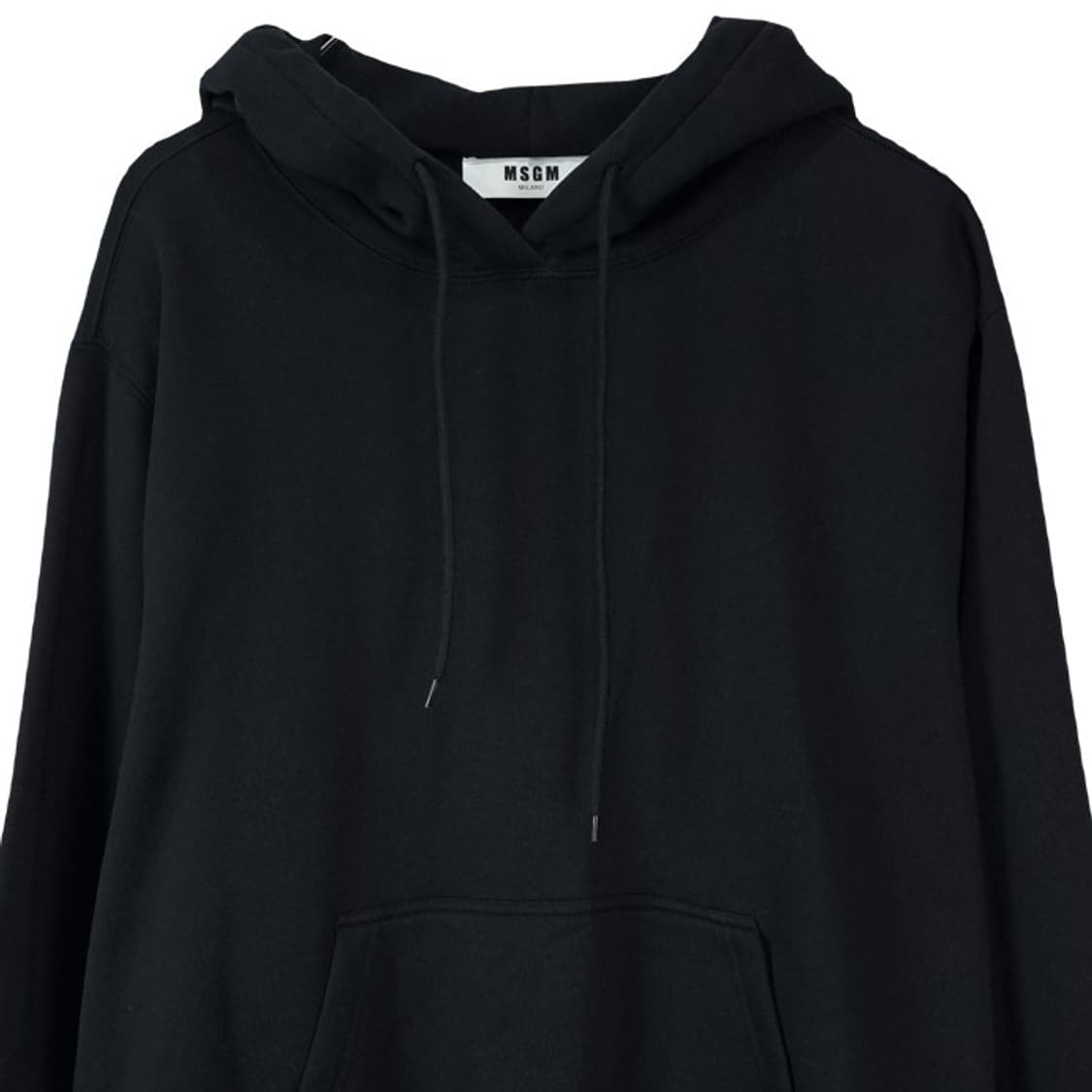 [엠에스지엠] 후드 로고 프린팅 후드티 블랙 P01503 상품이미지4