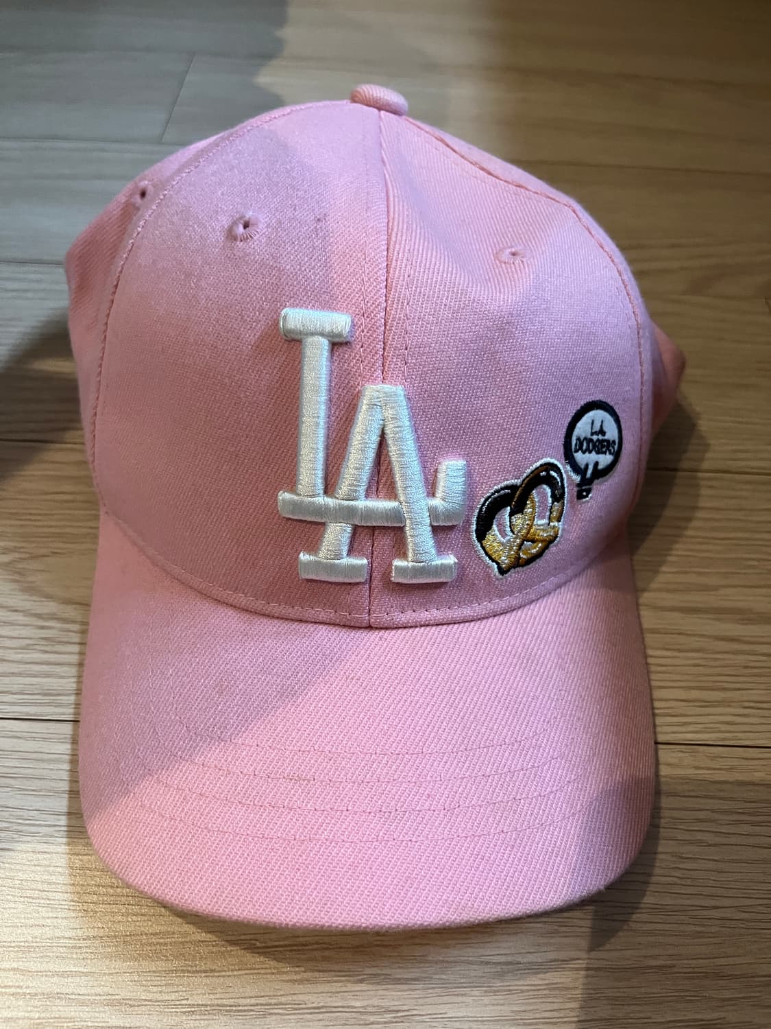 mlb 엠엘비 키즈 볼캡 모자 핑크 프레첼 상품이미지1