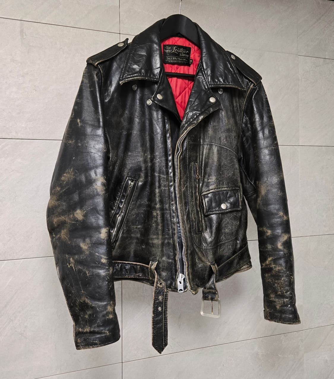 60s Sears 시어스 D Pocket Motorcycle Jacket 상품이미지2