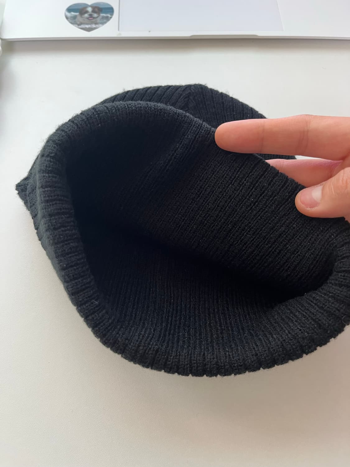 미드 프렌즈 블랙 비니 상품이미지4