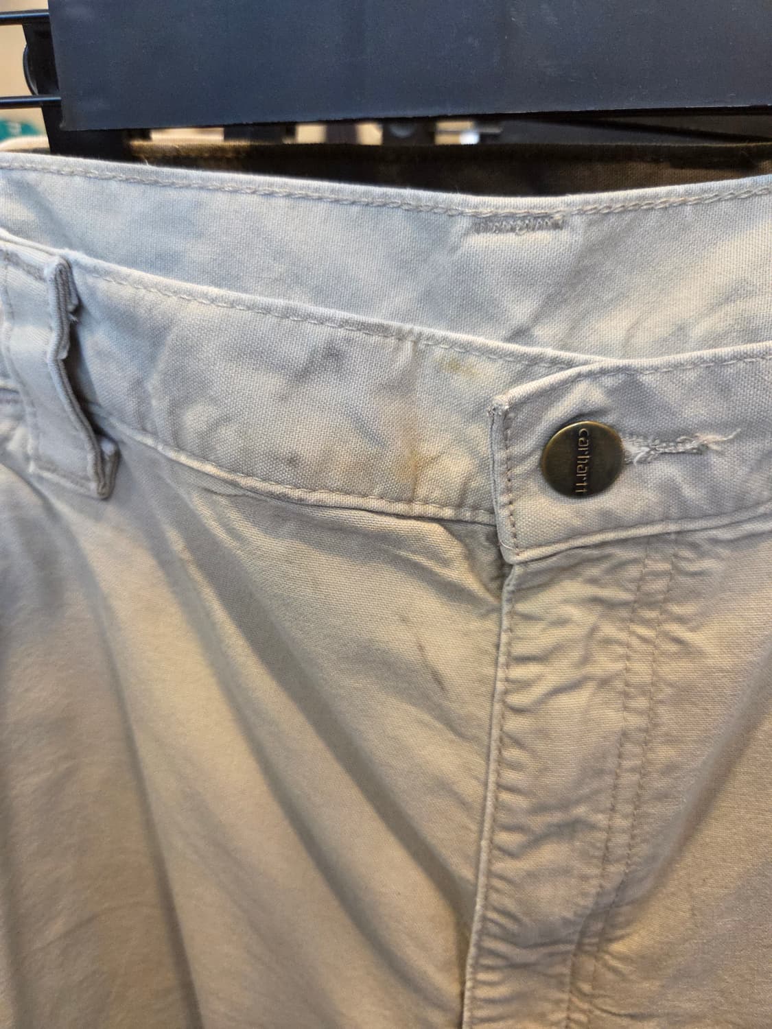  칼하트 B147 캔버스 카펜터 쇼츠 탄(TAN,베이지색) 상품이미지4