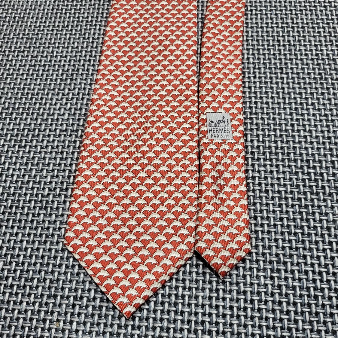 에르메스 정품 실크 넥타이 상품이미지2