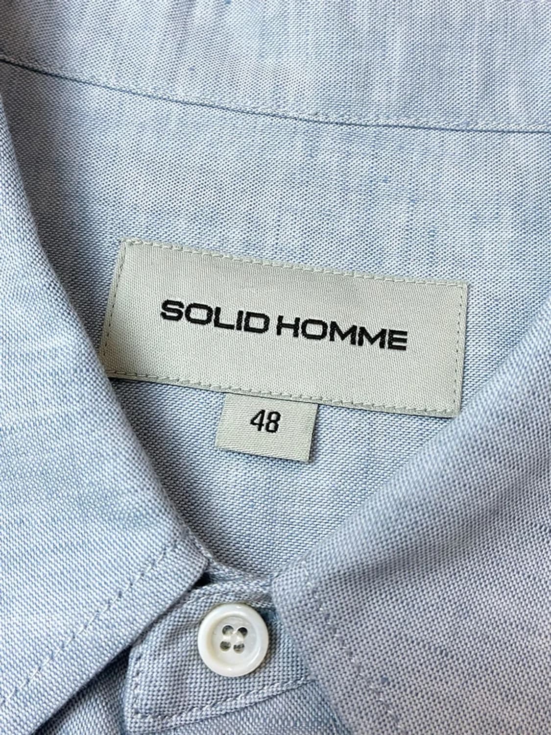 솔리드옴므 18ss 미니멀리즘 셔츠 PN5075 상품이미지6