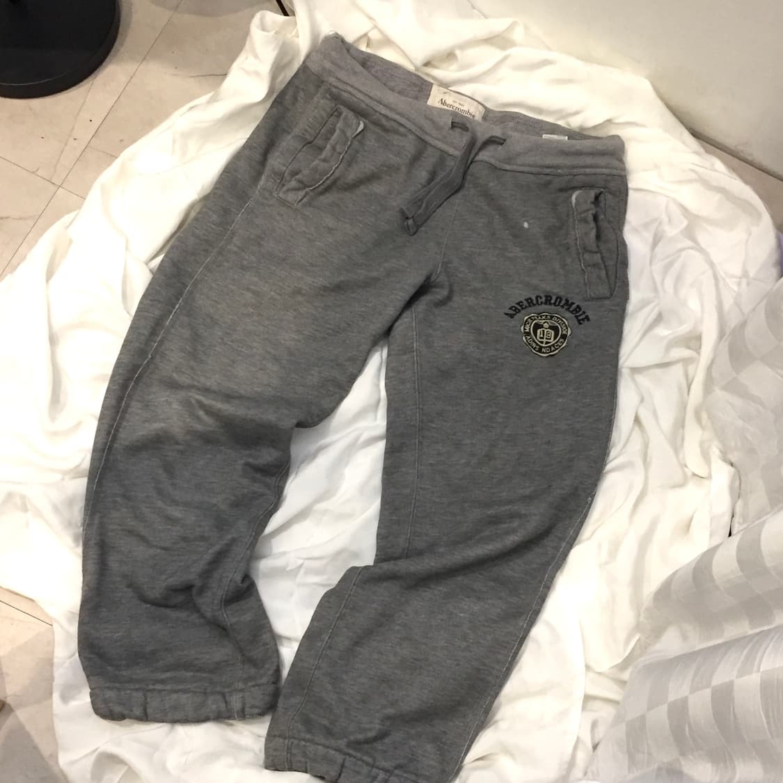 Abercrombie 아베크롬비 기모 트레이닝팬츠 상품이미지2