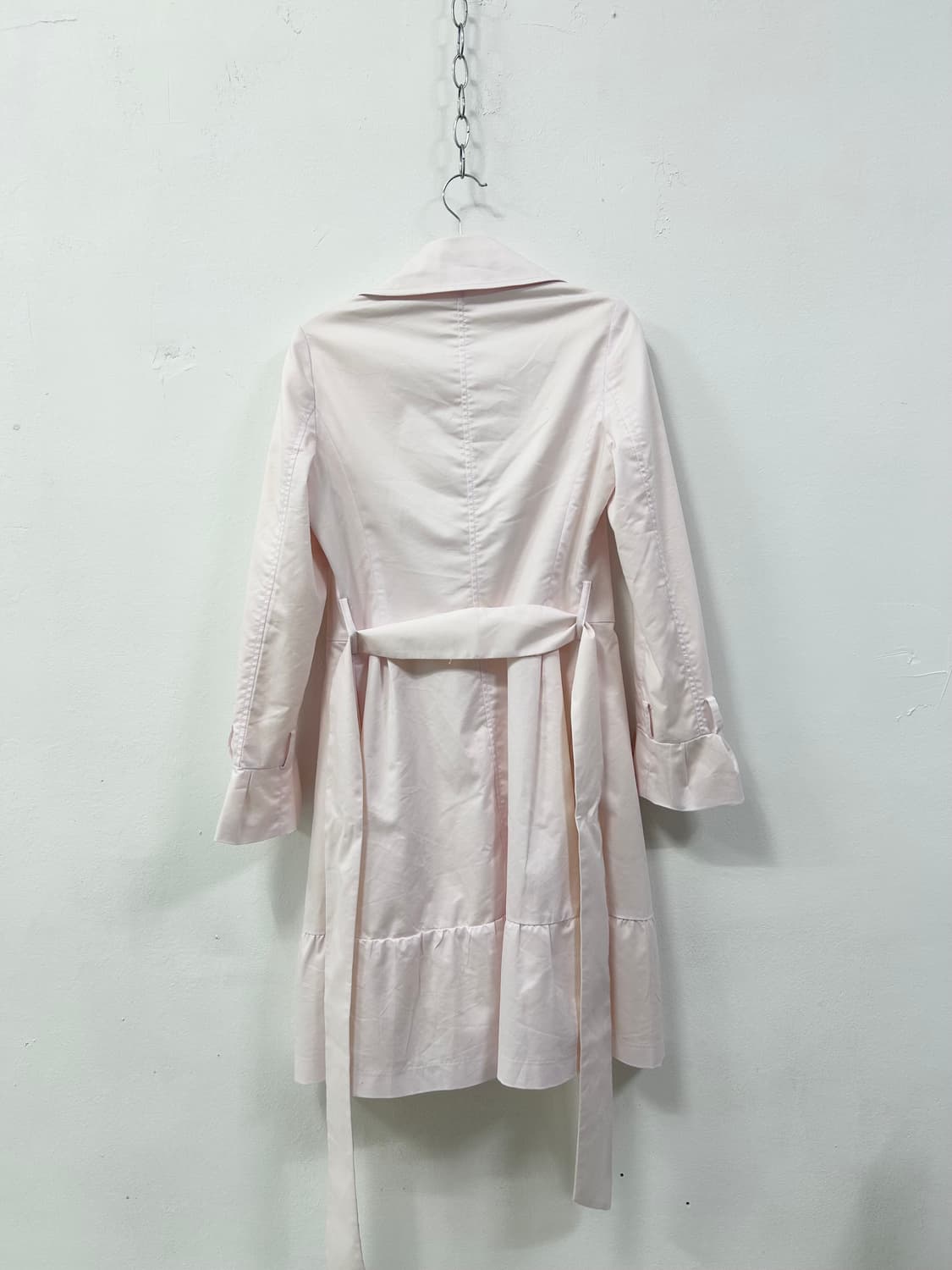 [PINKY GIRLS] 로걀 핑크 트렌치코트 상품이미지3