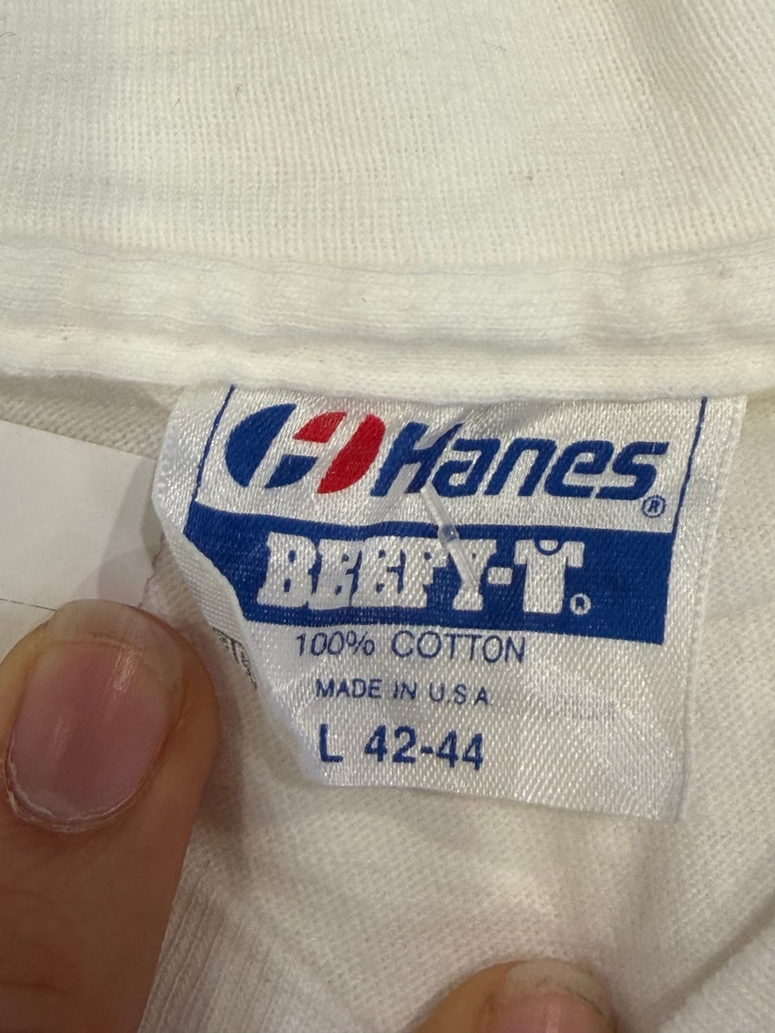 90s 헤인즈 하드록 카페 티셔츠 상품이미지2