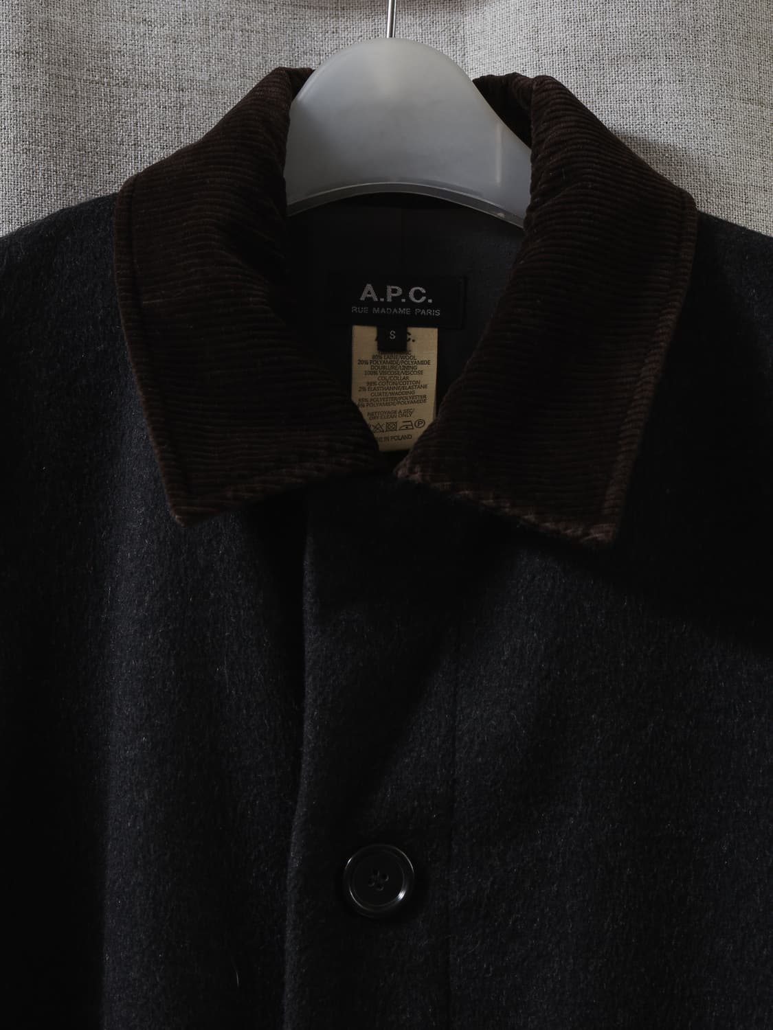 A.P.C 울 코트 상품이미지1
