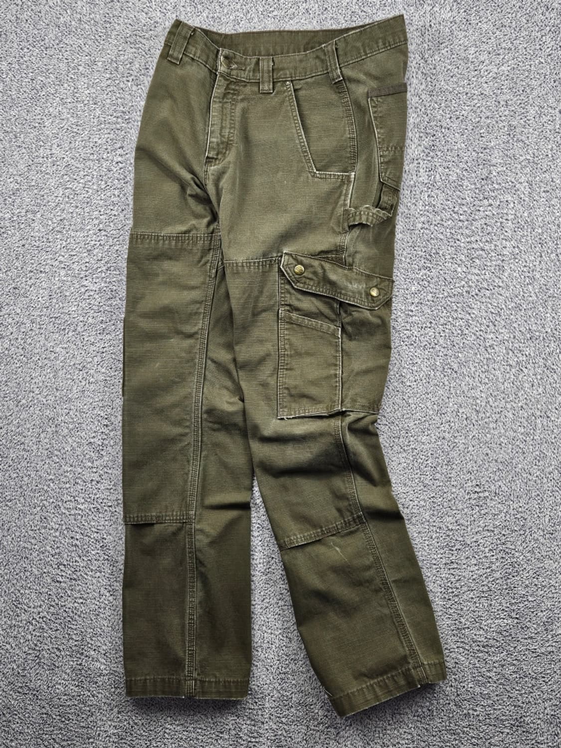 칼하트 립스탑 카고 포켓 워크 팬츠 ( 32X32 추정 ) / 11569 상품이미지2
