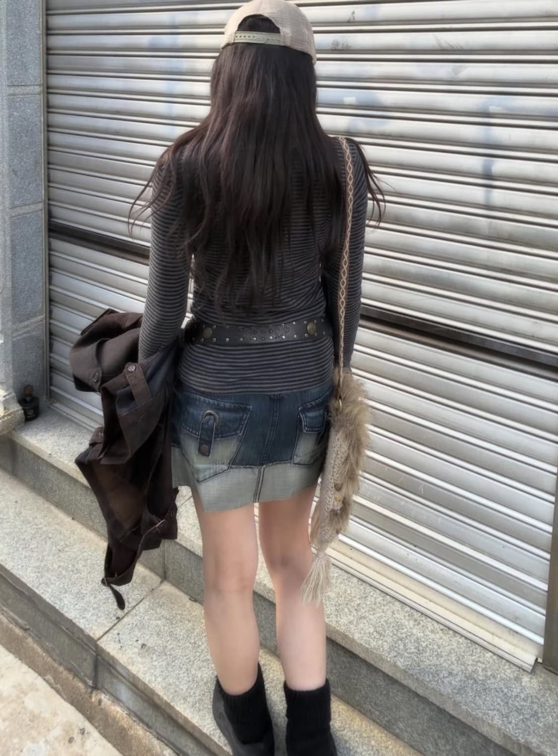 Earth-tone Grunge Look 🕰️⚙️ 상품이미지5