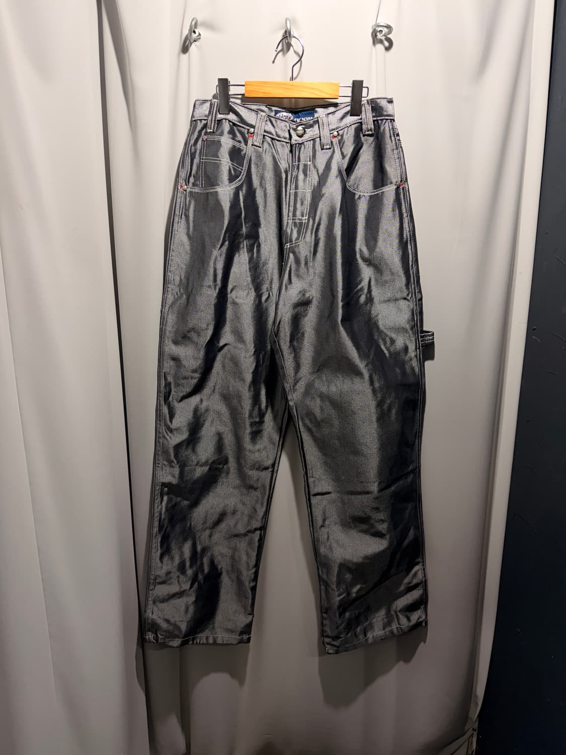 아베크롬비 옐로우 작사 후드집업 + 에미넴 실버 힙합팬츠 세트 상품이미지7