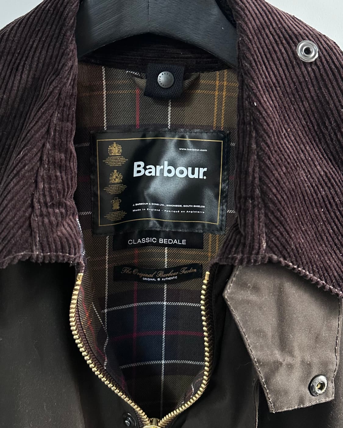 바버 클래식 비데일 왁스 자켓 (va.29)  상품이미지7