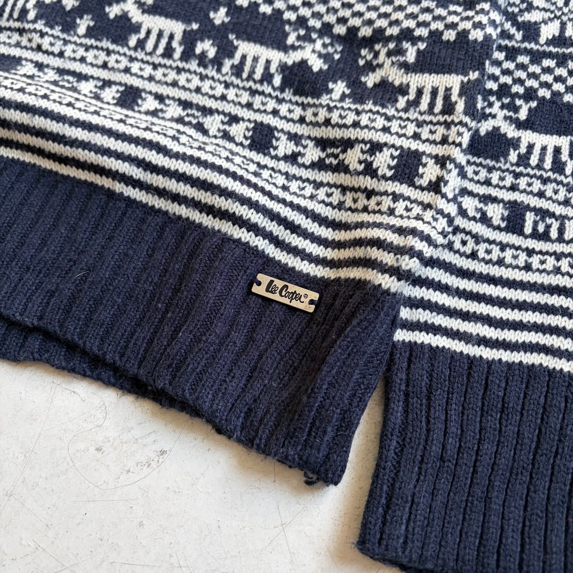 lee cooper 빈티지 스웨터 니트 2XL 상품이미지4