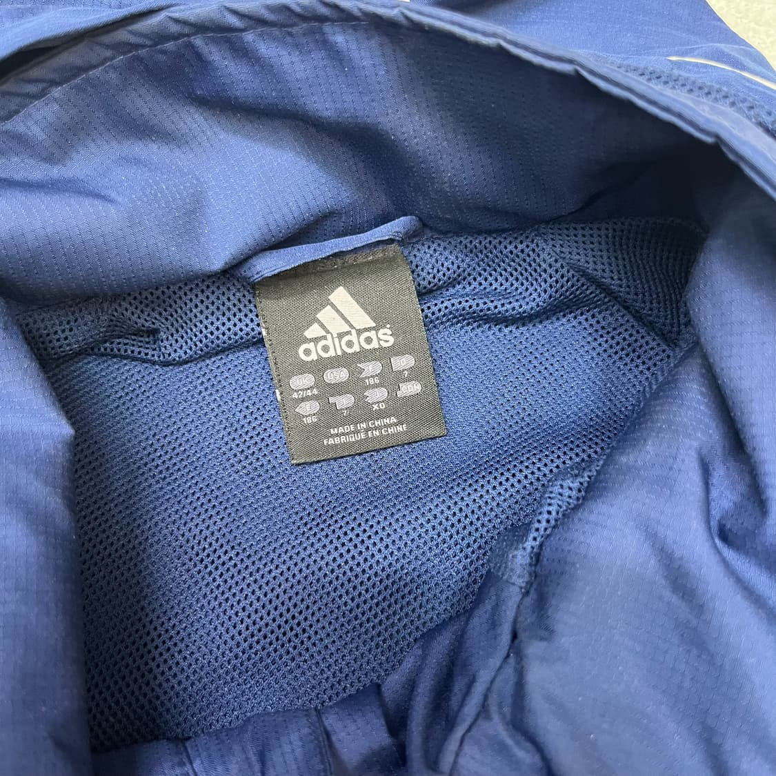 Adidas navy Scotland windbreak jacket 상품이미지6