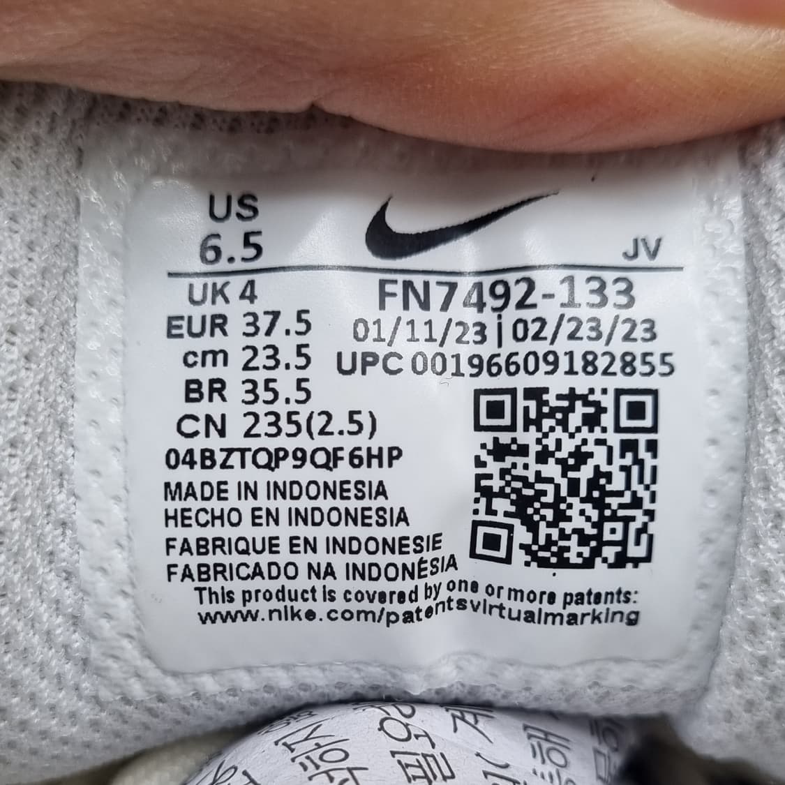 나이키 에어맥스97 유니버시티블루 운동화235 상품이미지6