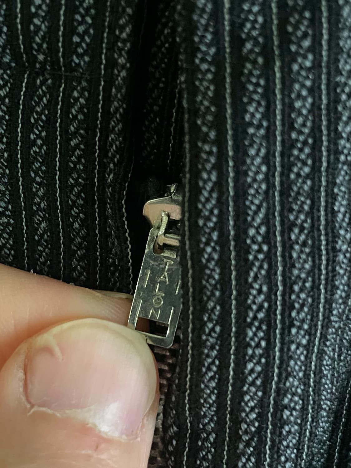 80s 일본  블랙 스트라이프 테일러 슬랙스 상품이미지4