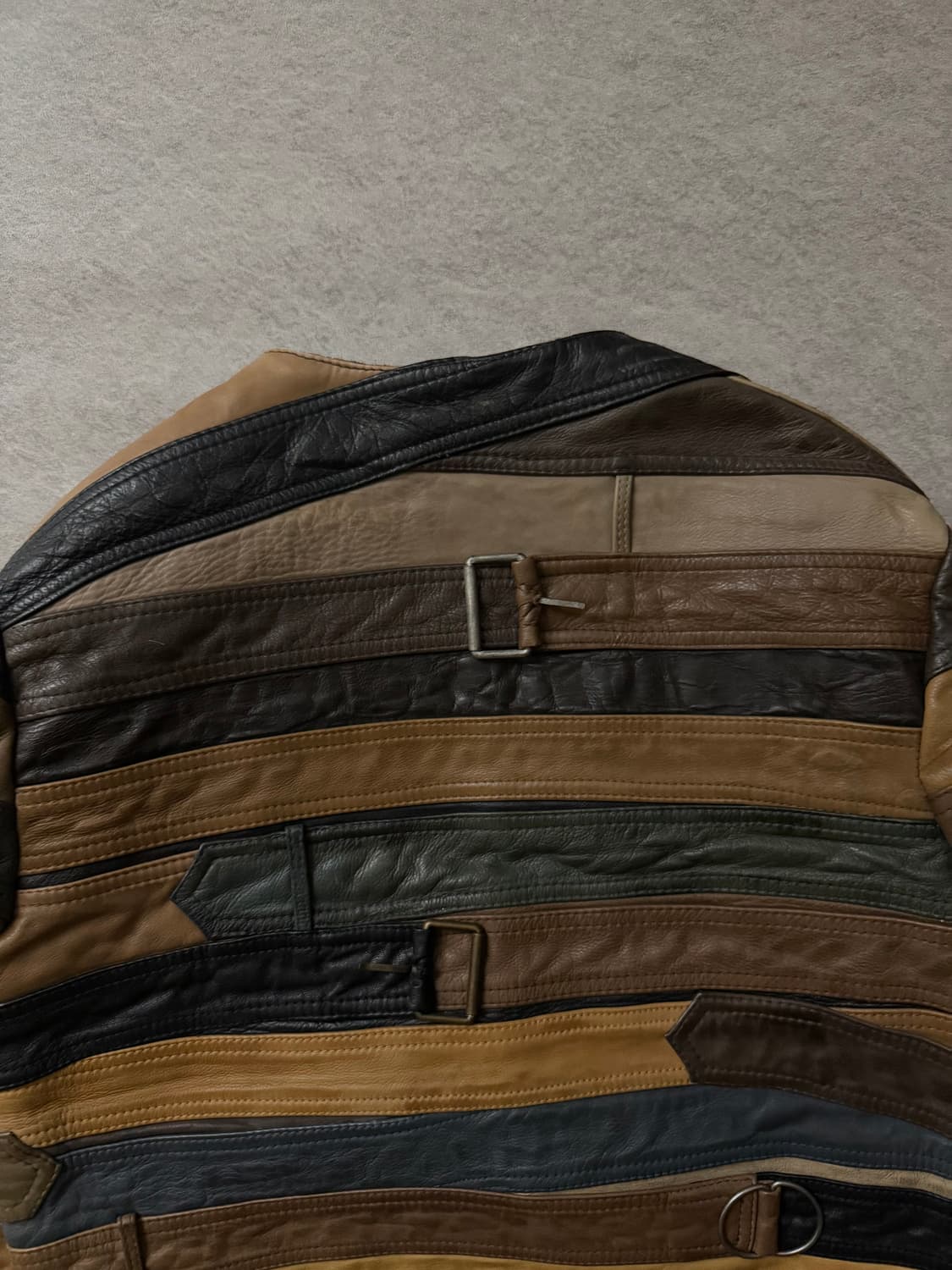 12AW 마르지엘라 벨트 레더자켓 상품이미지4