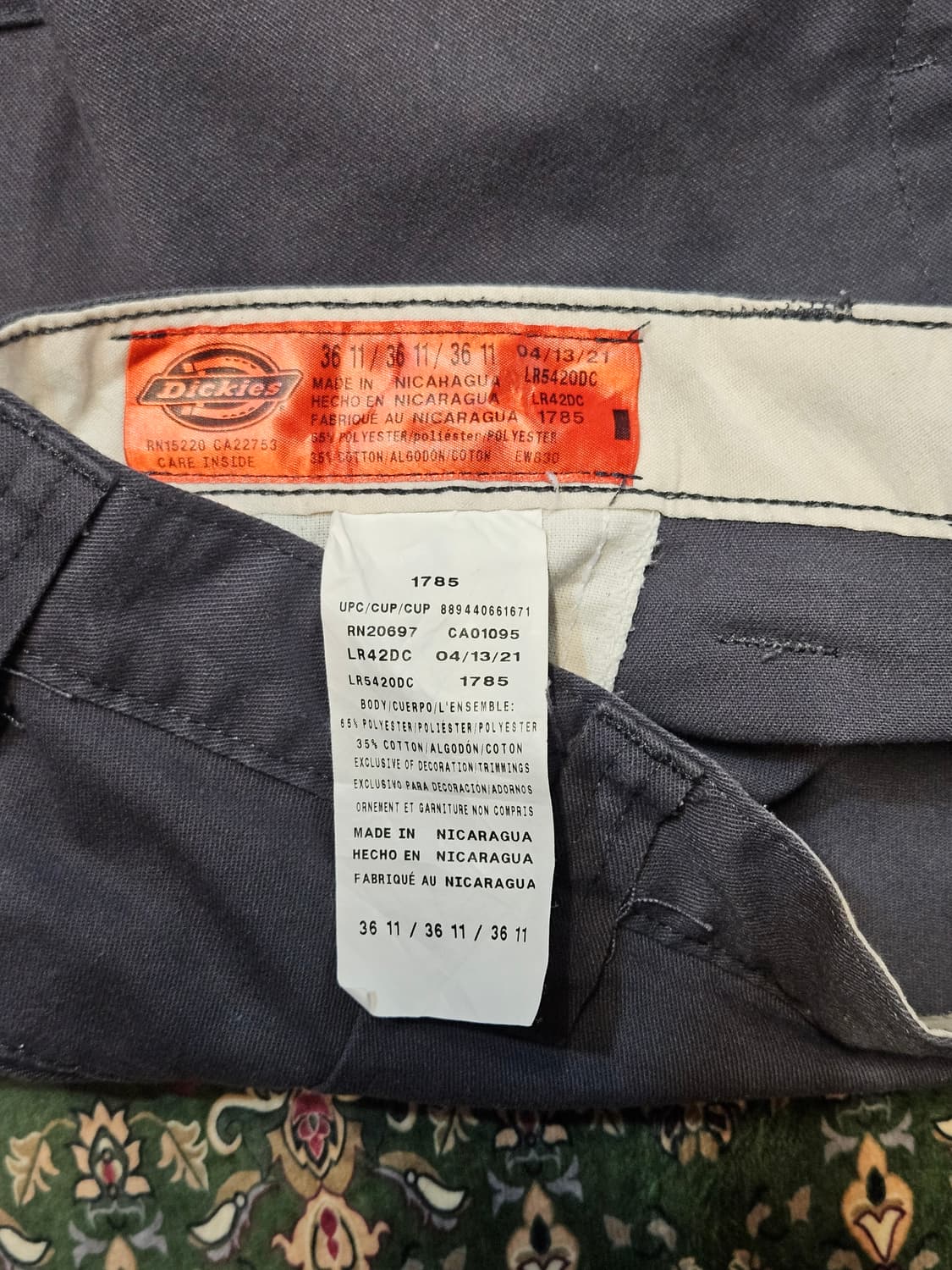 Vintage Cargo Shorts (Navy) 상품이미지4