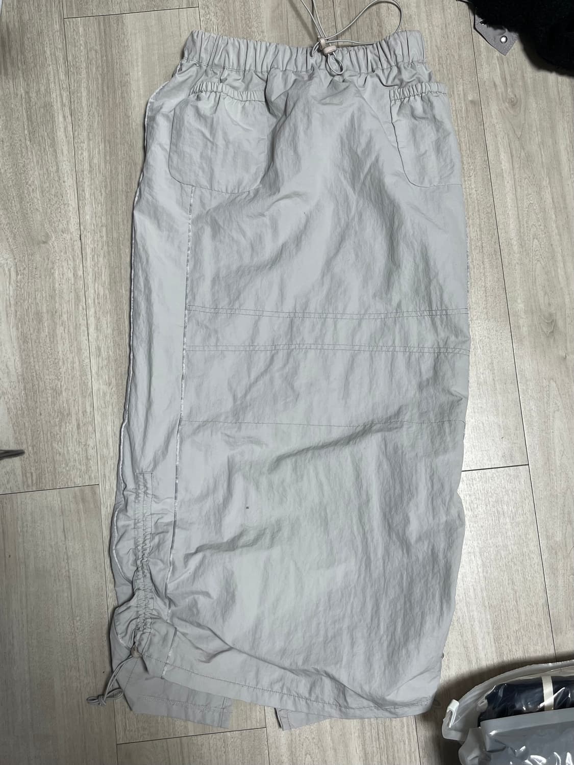 타입서비스 나일론 스트링 롱스커트 상품이미지1