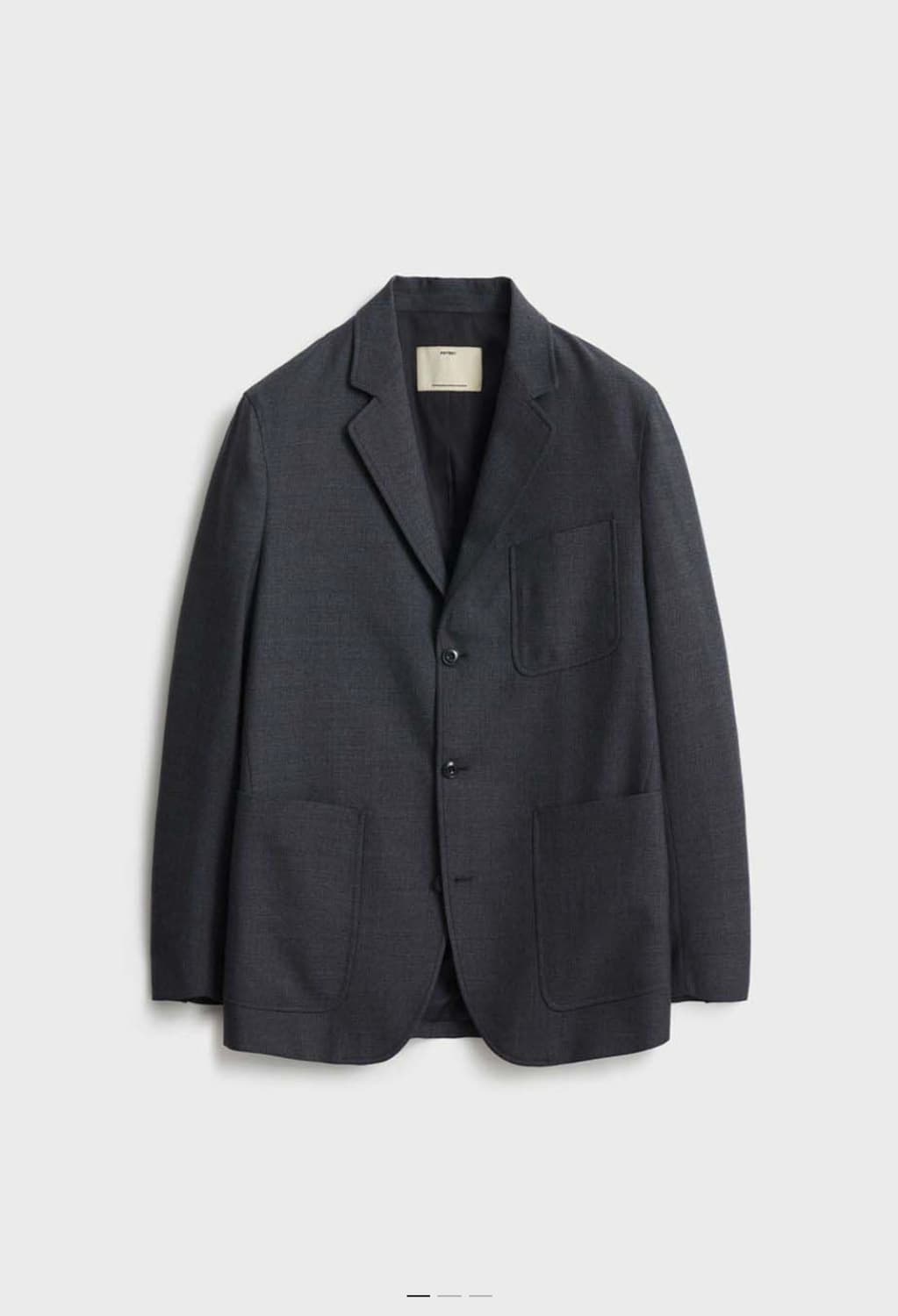 [3] 포터리 울 스포츠 자켓 다크그레이 상품이미지1