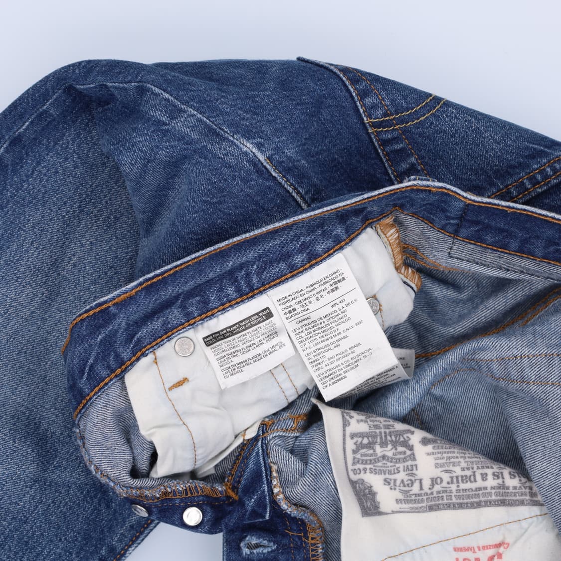 W24L32 리바이스 501 데님팬츠 0406H1 상품이미지5