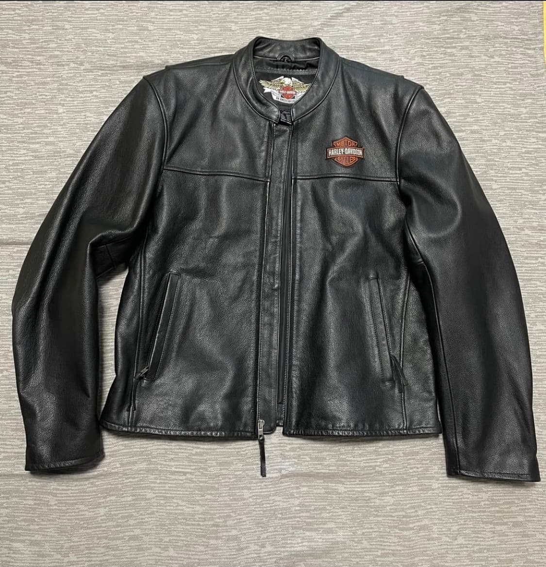 할리데이비슨 레더 레이서자켓 모터사이클자켓 상품이미지1