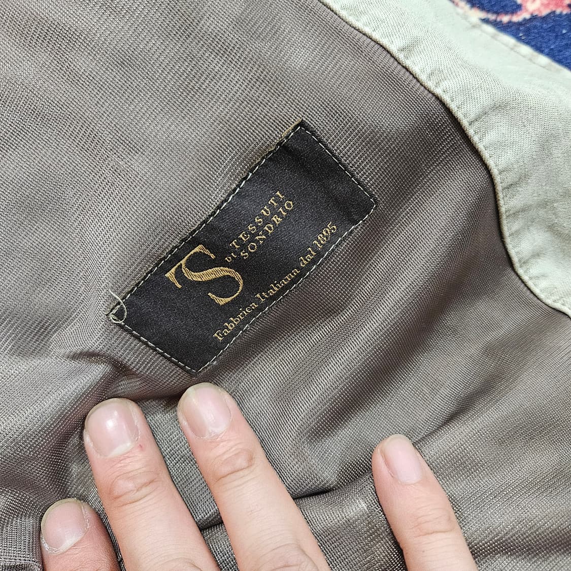 알레그리(allegri) 22ss 가먼트 워시드 필드자켓 54size 상품이미지8