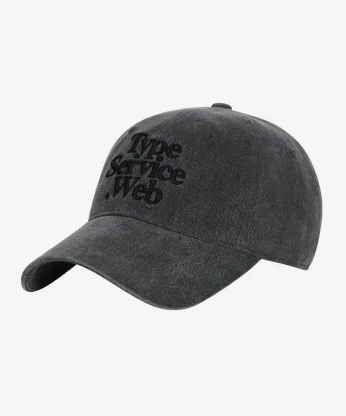 타입서비스 Typeservice Web Cap Dark Gray 상품이미지1
