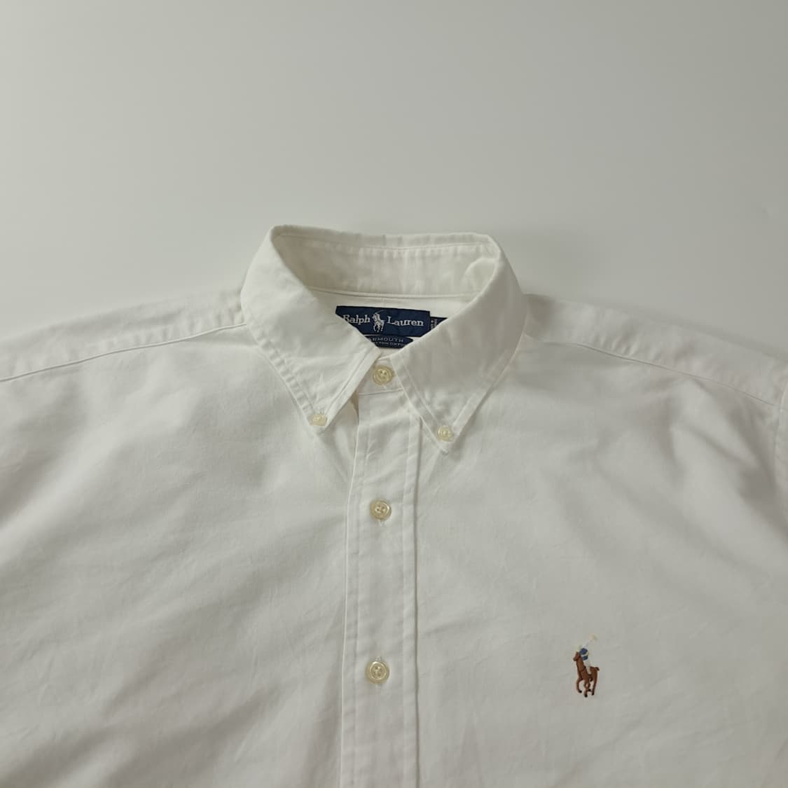 CK989 XL 폴로 90s 옥스포드 화이트 셔츠 남방 상품이미지2