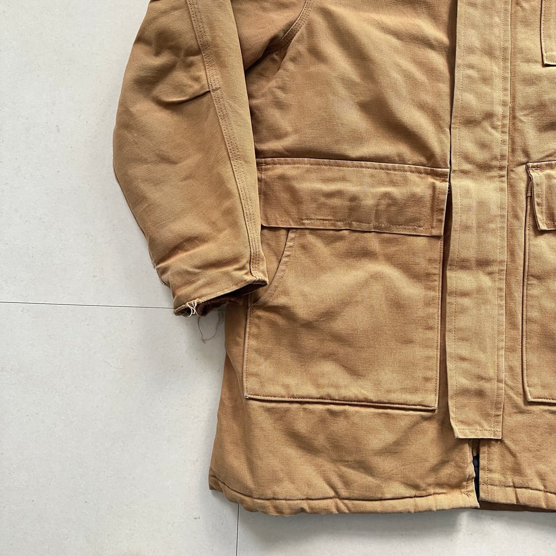 90s 칼하트 시베리안 워크 덕 파카 MADE IN USA (M) 상품이미지2