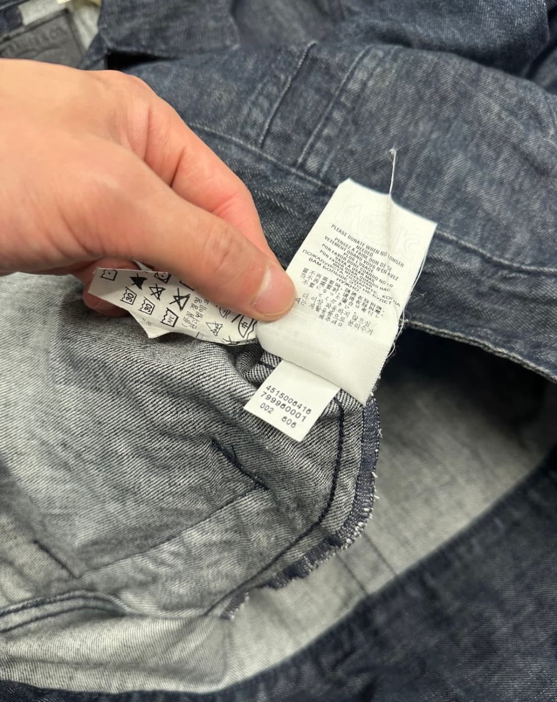 M) 리바이스 스판 데님 인디고 트러커 자켓 bovine 상품이미지7