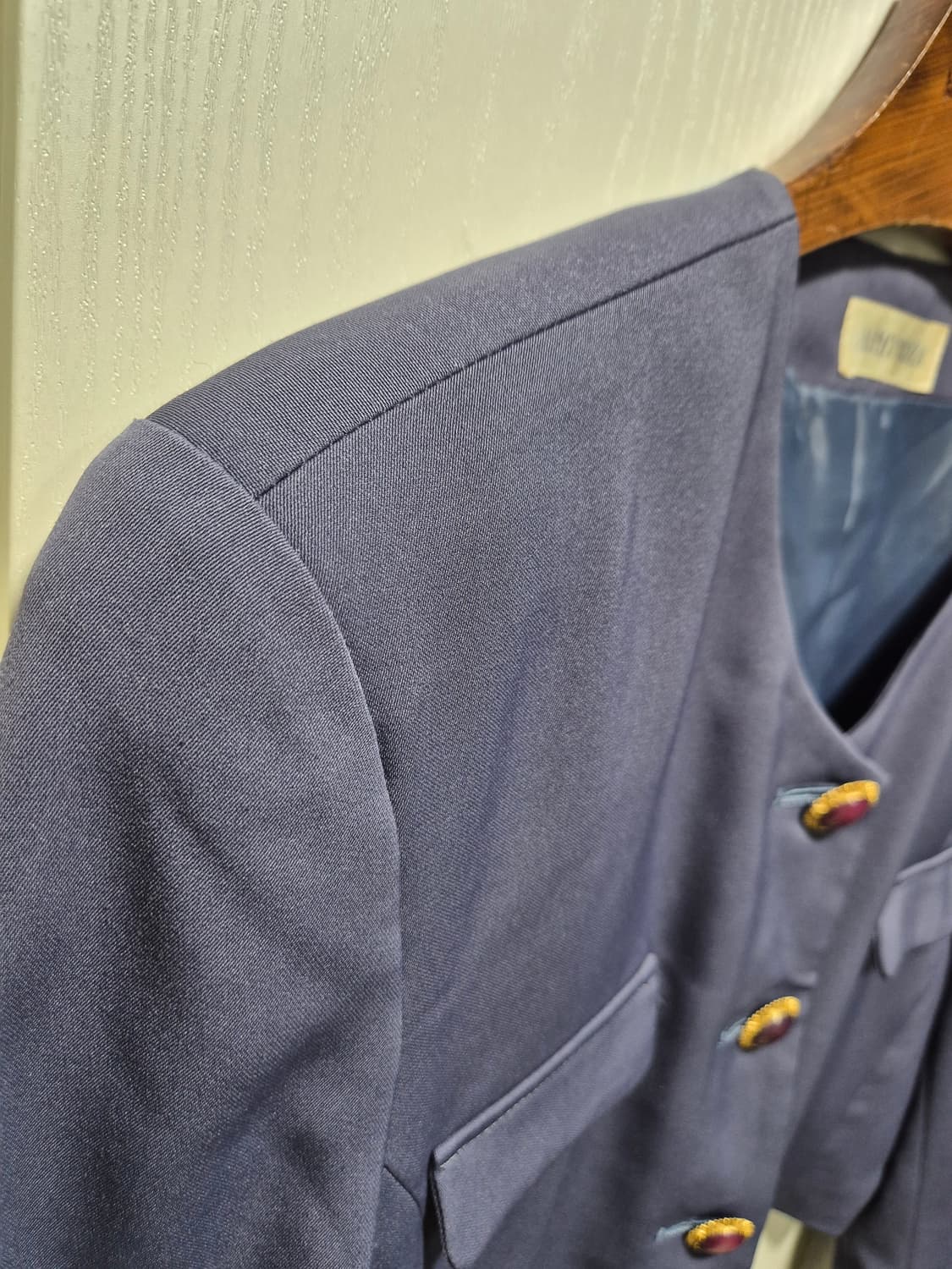 (세일)JPN VTG ALFRED ROZA 크롭 자켓 퍼플 상품이미지5