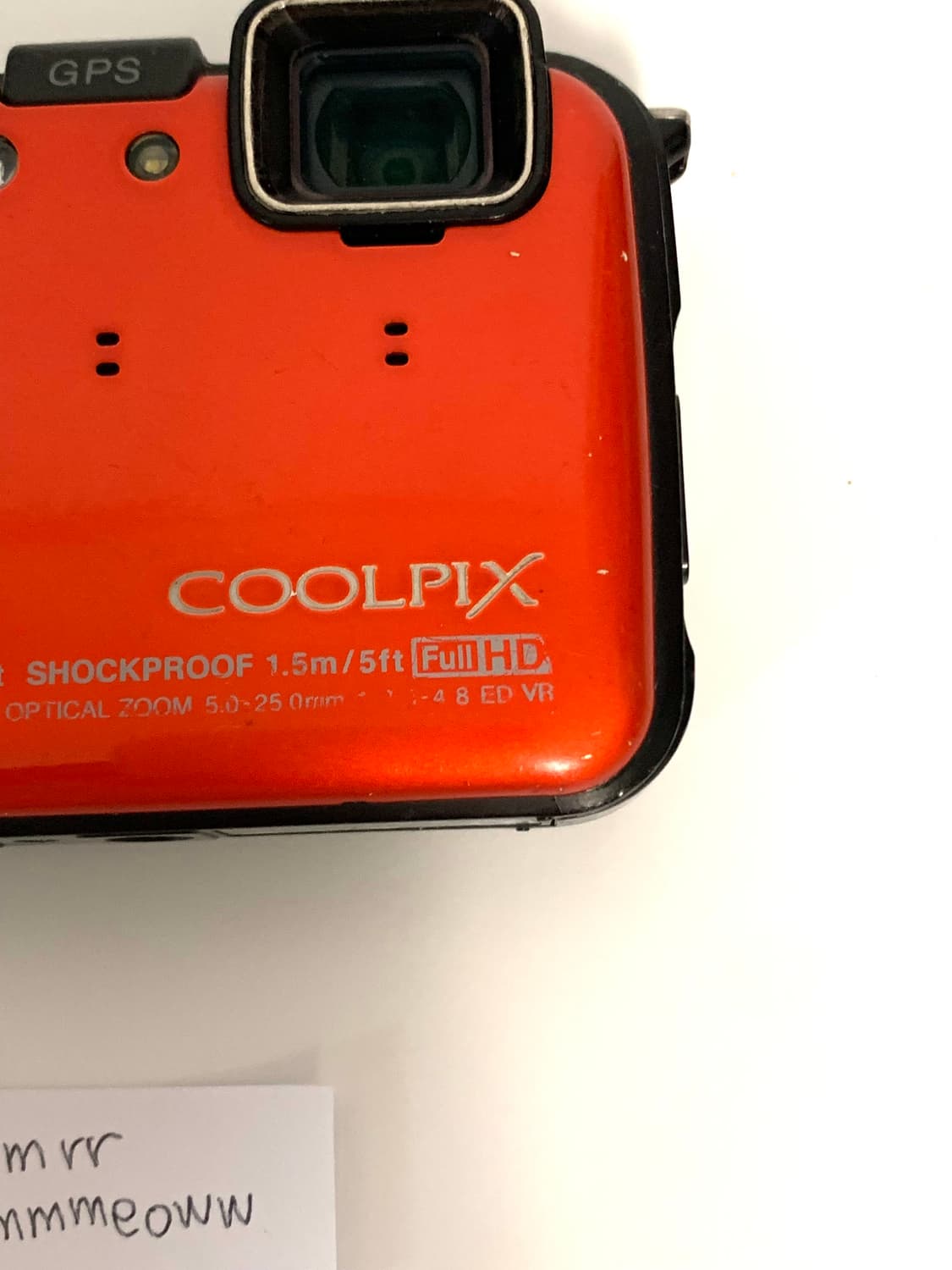 nikon coolpix 니콘 쿨픽스 aw100 오렌지 상품이미지3