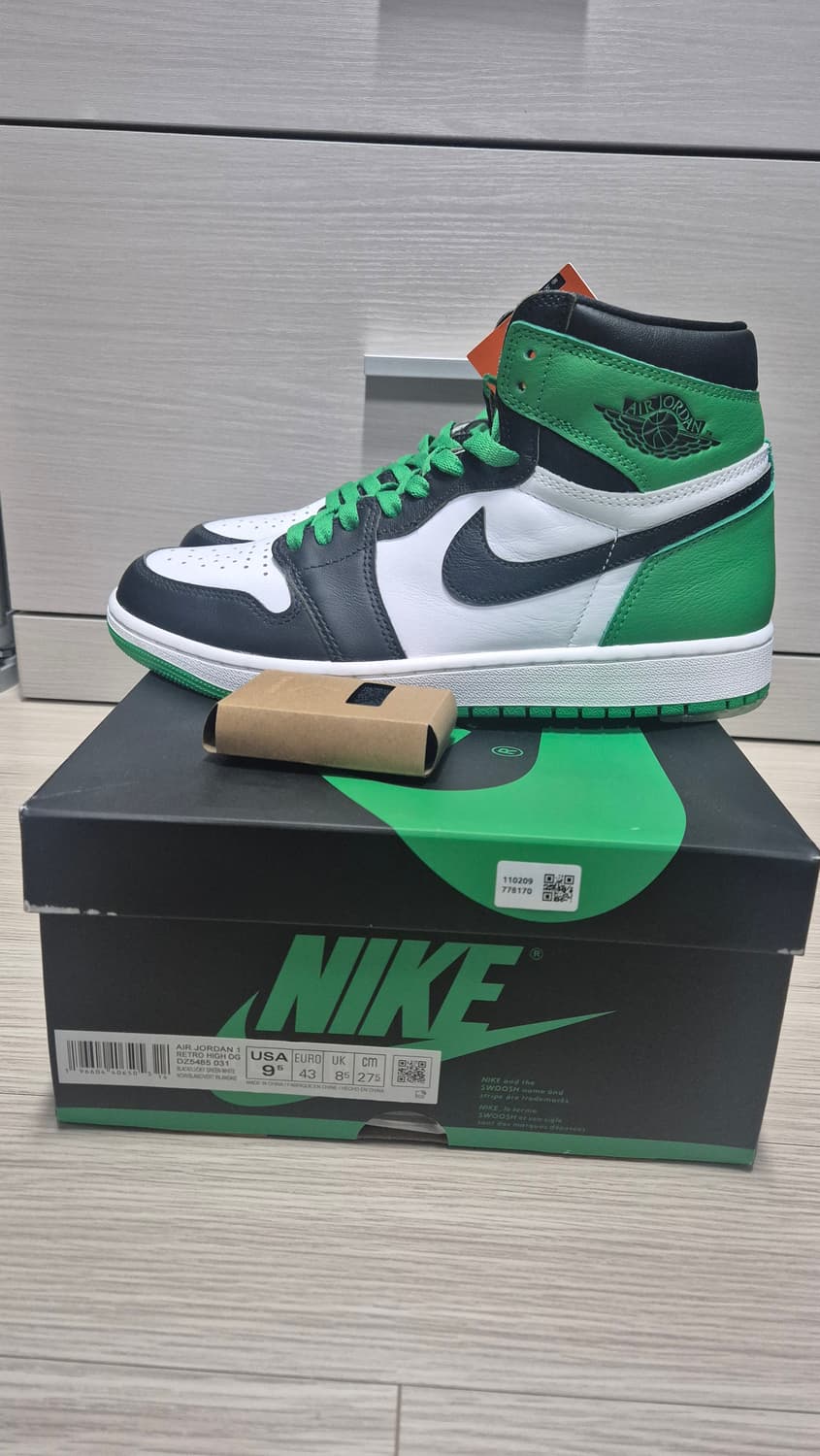 [275 새제품] 조던1 럭키그린 상품이미지1