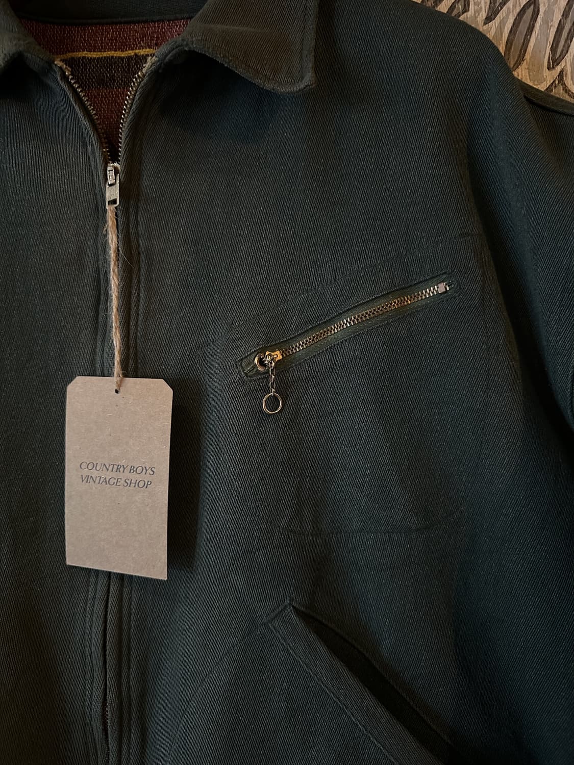 50s USA Vintage 91B Work Jacket 상품이미지3