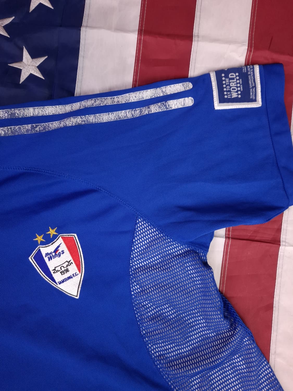 오리지날 수원 삼성 블루윙즈 노마킹 반팔 져지 상품이미지3