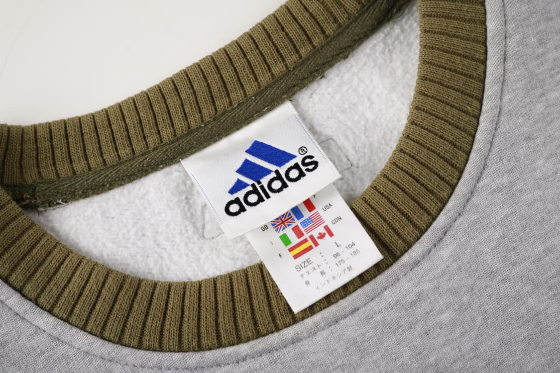 [L] 아디다스 올드스쿨 빅로고 맨투맨 상품이미지5
