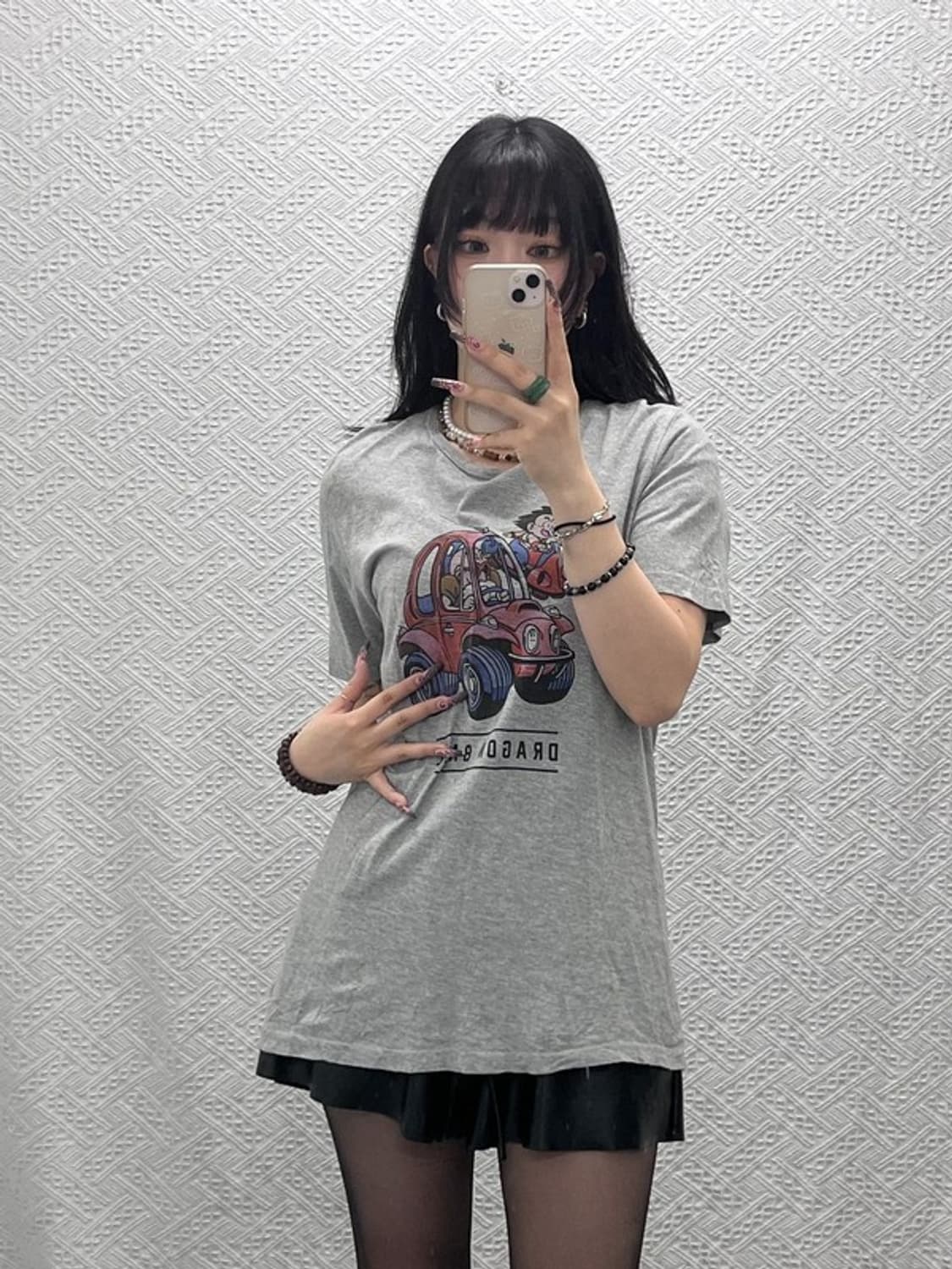 GU 재팬 스트릿 키치 드래곤볼 반팔티 L C11772 상품이미지2
