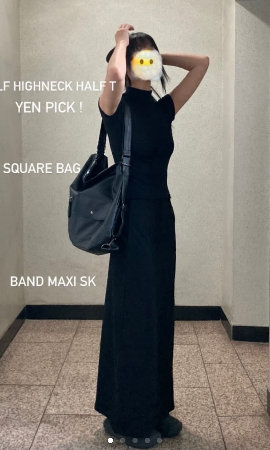 비삼샵 b3shop 투웨이 레더백 블랙 상품이미지2