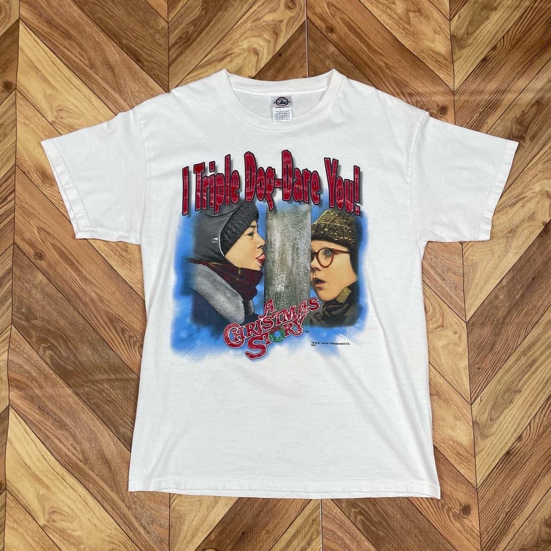 크리스마스 스토리 빈티지 반팔티셔츠 상품이미지2