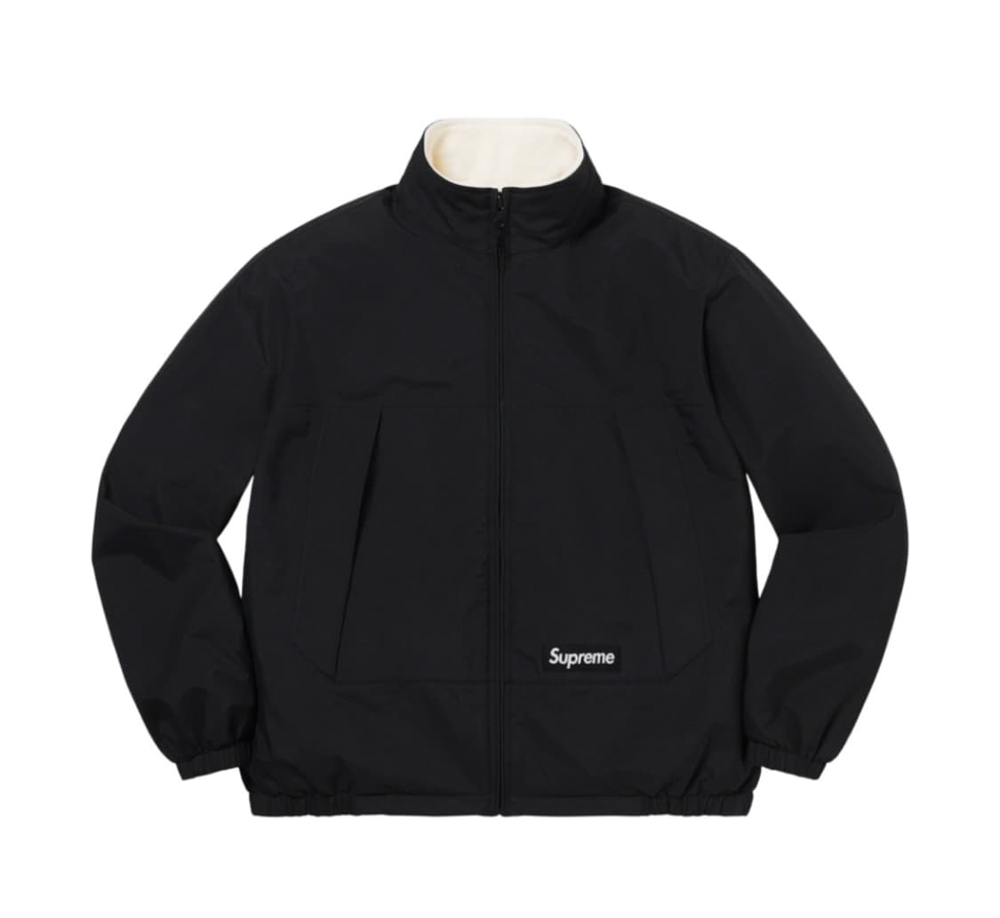 슈프림 고어텍스 리버시블 폴라텍 라인드 자켓 블랙 상품이미지1