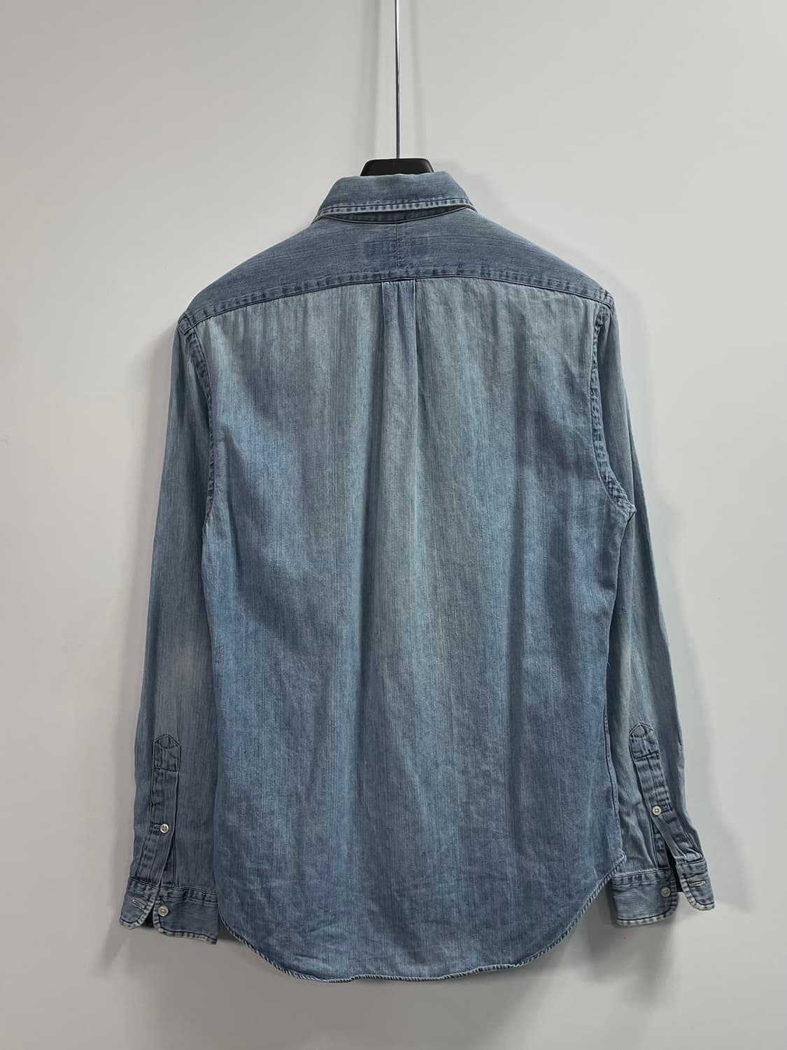 폴로 포니 샴브레이 데님 셔츠 (on.443)   상품이미지3