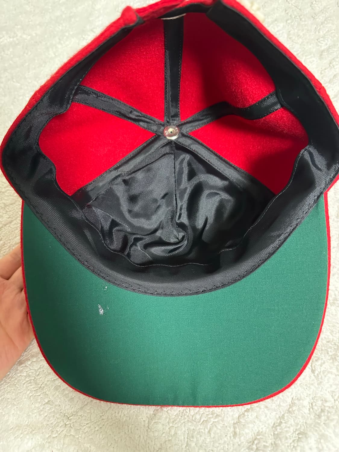 빈티지 아폴로 17 볼캡 레드 상품이미지3