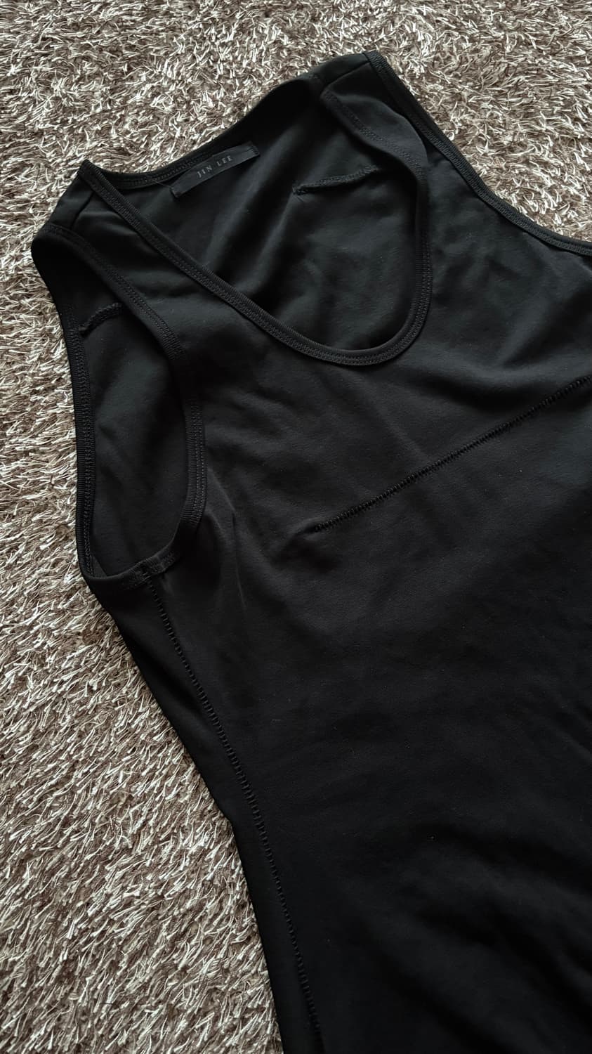 jin lee SATYROI SL01 수소봉제 드레이프 나시 상품이미지1