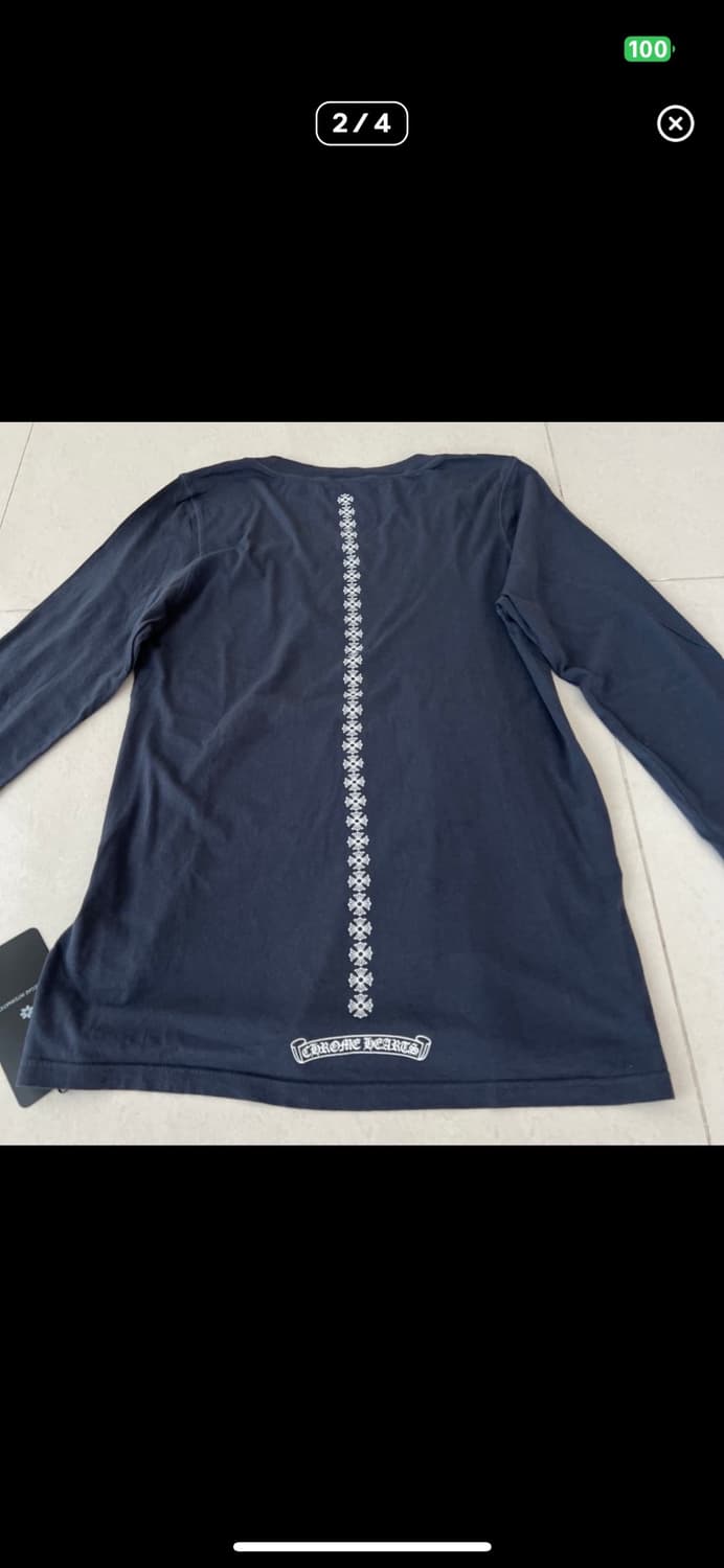 크롬하츠 여성 홀스슈 롱슬리브 상품이미지2