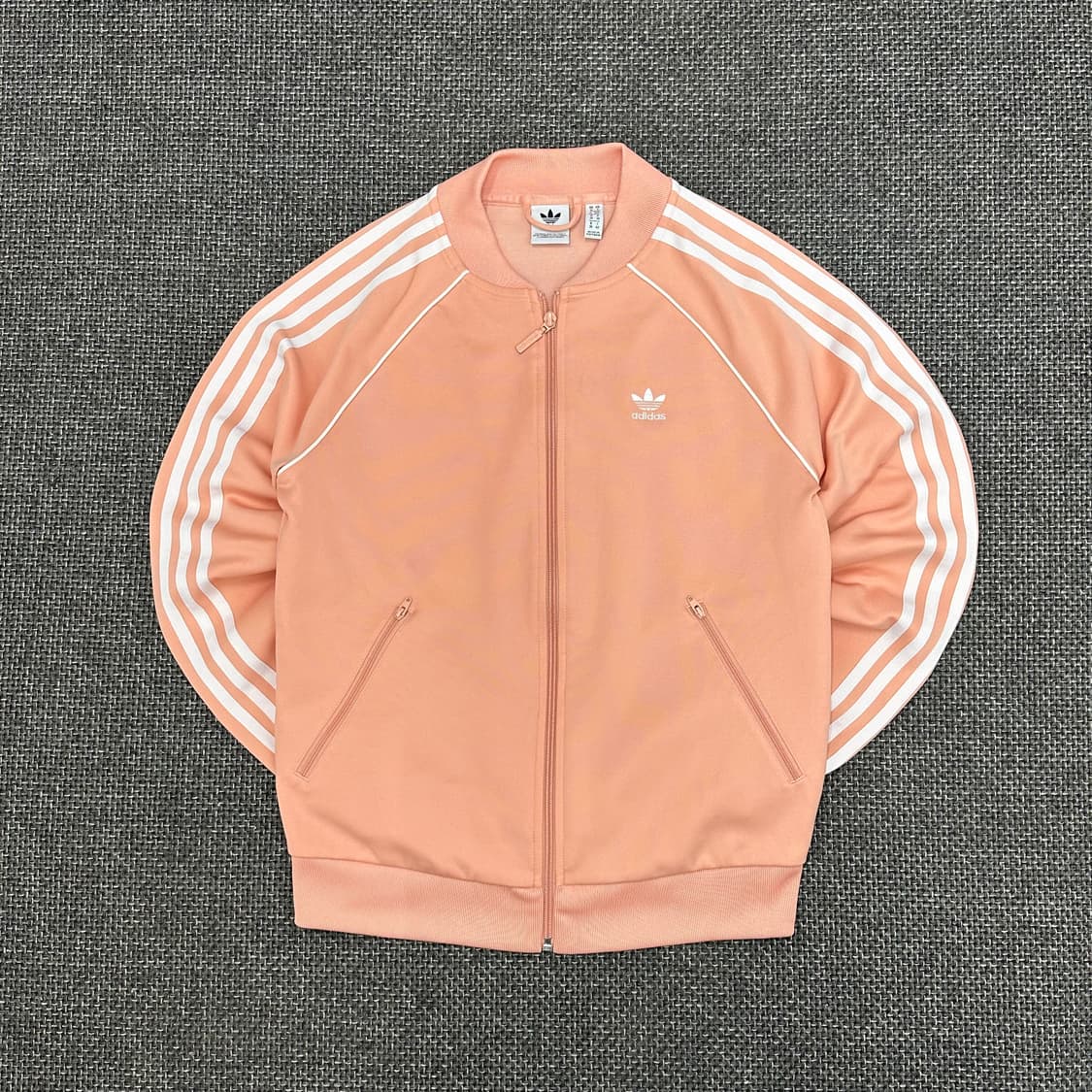 아디다스 신형 슈퍼스타 빈티지 핑크 져지 S(우먼L) 상품이미지2