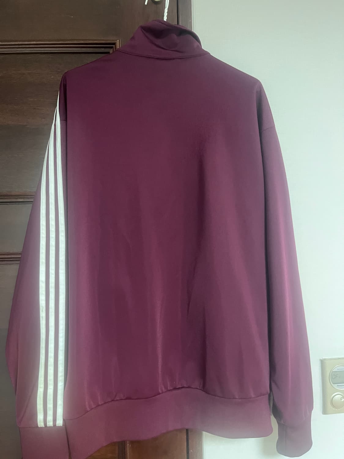 아디다스 버건디 트랙자켓 상품이미지4